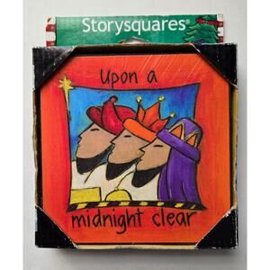 Upon a Midnight Clear Story squares New in Box Three Wisemen Square